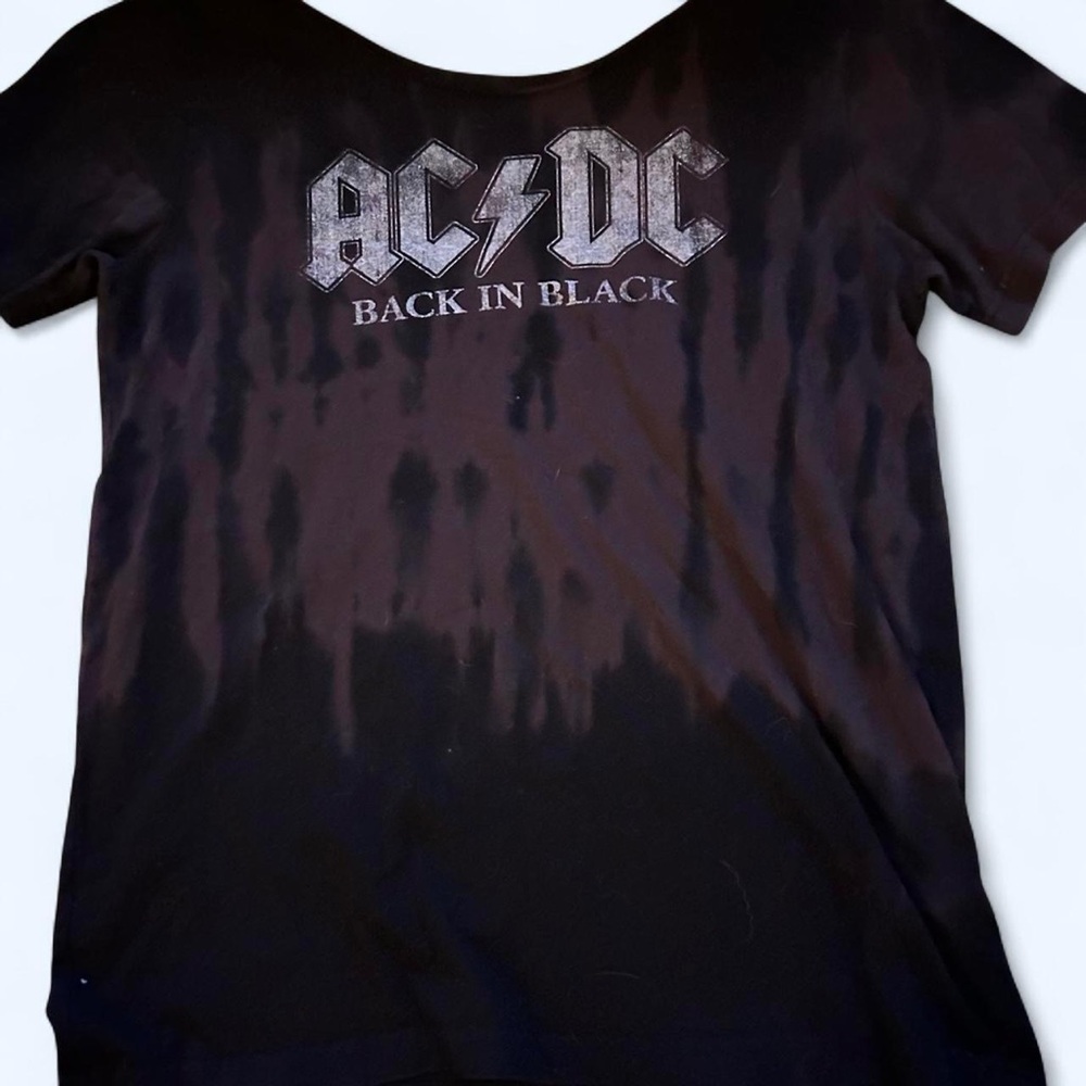 AC/DC Brown Graphic Tee